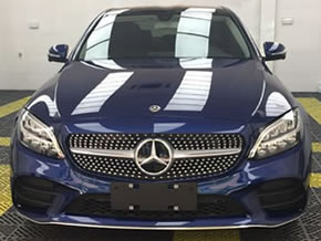 奔驰2019款C260L施工菲林车衣隐形车衣